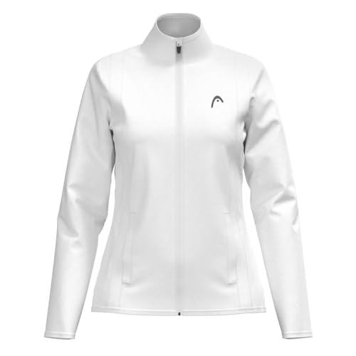 HEAD Club 25 Jacket chaqueta deportiva blanca premium de mujer