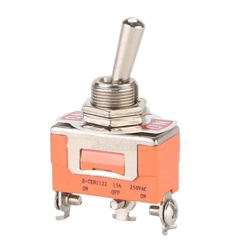 Interrupteur E-TEN1122 inverseur 3 positions pour contrôle de double circuit