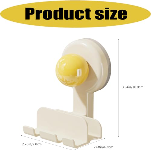 Organizador de Pared para Fregadero de Cocina con Ventosa, Canasta Abierta con Ganchos, Soporte de ABS para Baño y Cocina miniatura 3