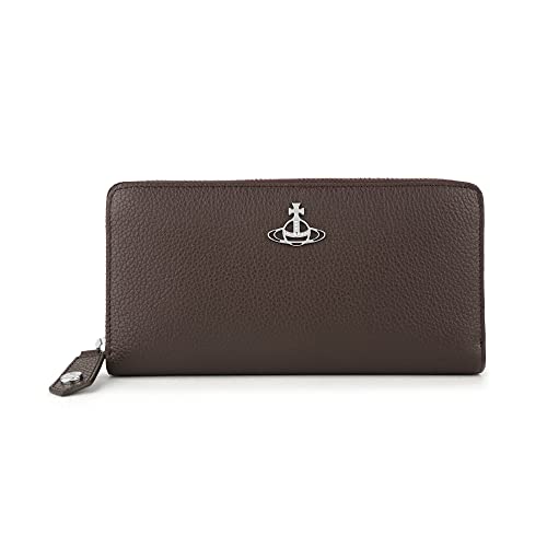 Vivienne Westwood ���B���B�A�� �E�G�X�g�E�b�h �����z(���E���h�t�@�X�i�[) 51050022 41817 D401 ZIP ROUND WALLET �u���E�� �� [���s�A���i]
