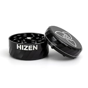HIZEN Aluminium Magnet Grinder – 2-teilig, 6,3 cm, leicht & robust 6 31APrMT9AuL. SL500 . SS300