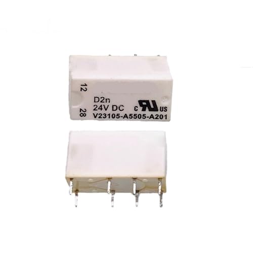 Relais 24VDC V23105A5505A201 haute isolation thermique avec commande stable 8 broches