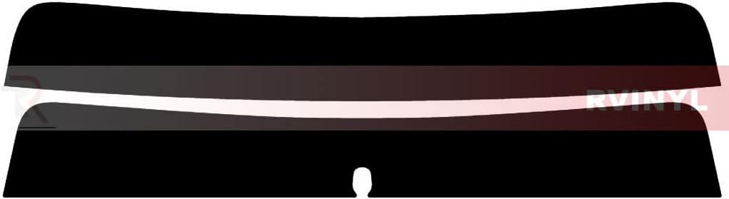 Rvinyl Window Tint Kit Compatible with Mazda Mazda6 2003-2008 - 5% - Single Ply No Bubble Film - Do it Yourself Vehicle Windshield Visor Strip
