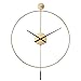 Produktbild JUSTINZZ Große Metall Wanduhr, Stille Dekorative Uhren Vintage Wanduhr Mit Quarz Uhrwerk Für Haus, Wohnzimmer, Küche