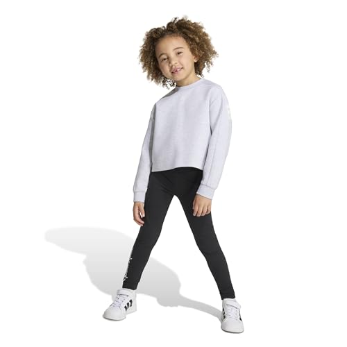 adidas Mädchen Disney Minnie Mouse Jogger Track_Suit, light grey heather/off white, 4-5 Years – Ansicht 3
