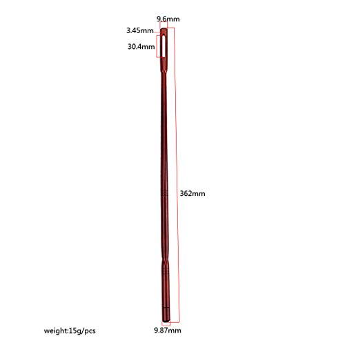 image for Alnicov 36cm Maple Wood Flute Cleaning Rod Stick Woodwind Instruments 