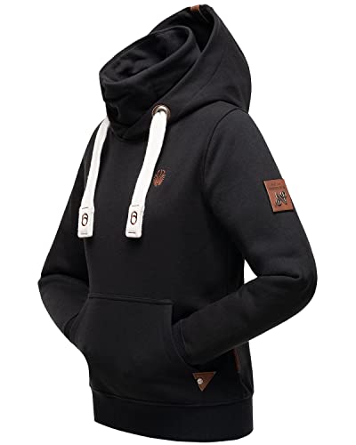 Navahoo Raniaa XS-XXL Sweat-shirt à capuche pour femme, bleu marine, S Cover