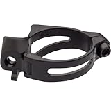 Aus geschmiedetem Aluminium Sram Road Unisex – Erwachsene Dämpfer und Komponent Umwerfer Schelle Umwerferschelle, Silber, 34.9mm