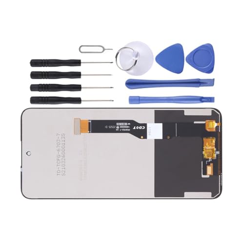 Gissroys Conjunto completo digitalizador para 20 L+/20 Lite pantalla LCD de repuesto pantalla digitalizador con herramientas de reparación piezas de mantenimiento de dispositivos electrónicos