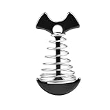 ALCXAZS Clavijas de Anclaje para Cubierta con Hebilla de Resorte, estacas para Tienda, Kit Cuerda Viento portátil, Accesorios Camping, artículos Deportivos para Senderismo al Aire Libre, PC 1