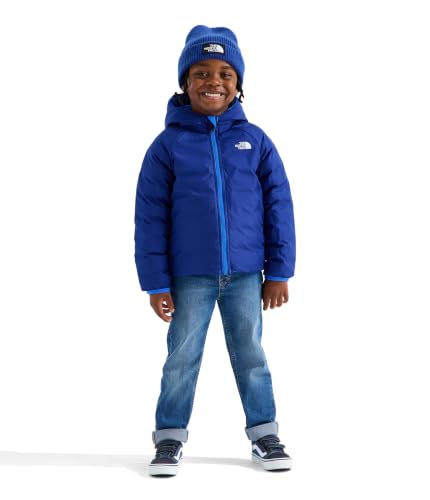 Image of The North Face Kids Reversible Perrito Insulated Hooded Jacket | 2 in 1 Winter Coat for Boys & Girls, Water Repellent