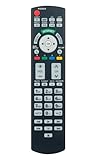 N2QAYB000571 TV Remote Control Replacement Compatible with Panasonic Viera Plasma 3D HDTV TC-P65GT30 TC-P65VT30 TC-65PST34 TC-P55VT30 TC-L32DT30 TC-P60GT30 TC-L37DT30 TC-P50GT30 TC-P55GT30 TC-P55VT30