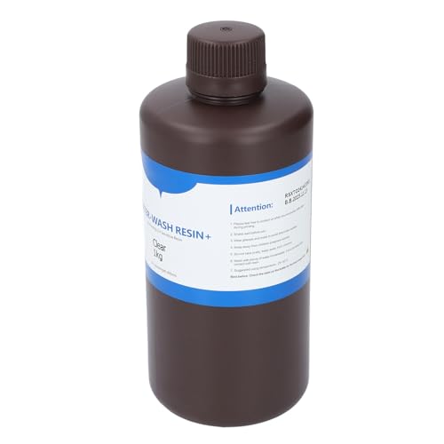 Resina 3D Transparente Moldeable Curado UV 1KG - Fernando Cortés
