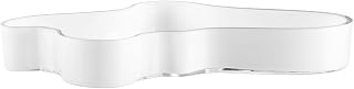 Iittala Schale Aalto 50 x 380 mm Weiß aus Glas