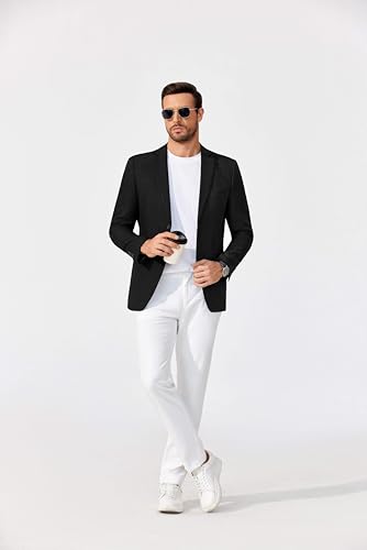 COOFANDY Men's Blazer Casual Sport Coats Two Buttons Lightweight Suit Jacket3