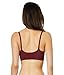 Calvin Klein Invisibles Comfort Light Lined Triangle Bra Tawny Port MD (Women's 8-10)