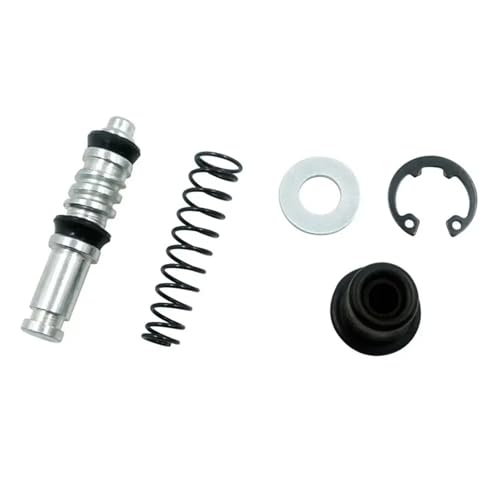 Pinzas de pistones de freno Kit de reparación de bomba de freno de disco superior de motocicleta, cilindro maestro delantero y trasero, pistón, sello de aceite(007(14MM))