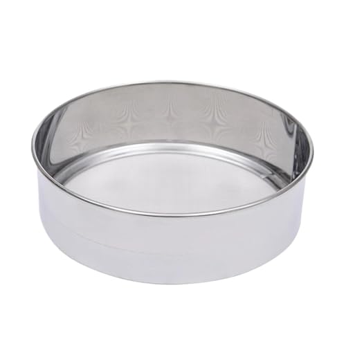 Tamizador De Harina 2 uds tamiz de harina accesorios de herramientas de cocina tamiz de cocina for harina té pasta colador harinas malla arroz pastelería utensilios malla de acero inoxidable Para Tami