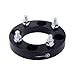 VLAOSCHI Black Forged 4x4 Golf Cart Wheel Spacers 1.25 Inch with 1/2