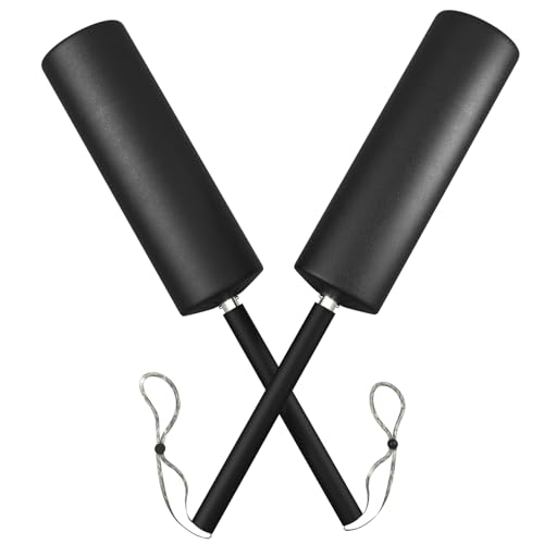 wasoyun 2 Pack Padded Blocking Guards Training Pads, Padded Contact Sticks, Blocking Sticks for Basketball Football Lacrosse MMA Training Pads