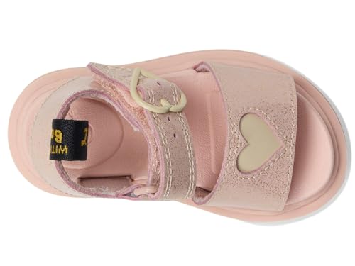 Dr. Martens Girl's Marlowe Hearts (Little Big Kid) Sandal2