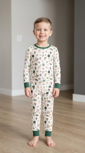 Image of ITSY BITSY BOUTIQUE Viscose Bamboo Baby Pajamas - Boys and Girls Footie Sleeper Convertible 2-Way Zipper Sleeper