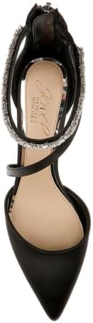 Jewel Badgley Mischka Alaia Pointed-Toe Kitten Heel - Image 7