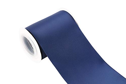 Joycrosso 75mm Double Faced Satin Ribbon 4.5 Meters-Roll Set for Chair Sash Gift Wrapping Party Favor Home Decoration Craft Supplies