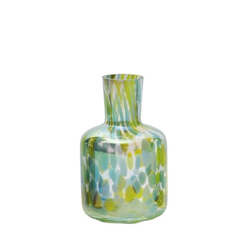 花瓶 フラワーベース 一輪挿し ガラス カラフル アート PALETTE VASE パレットベース (SINGLE/YE/GR) #25799