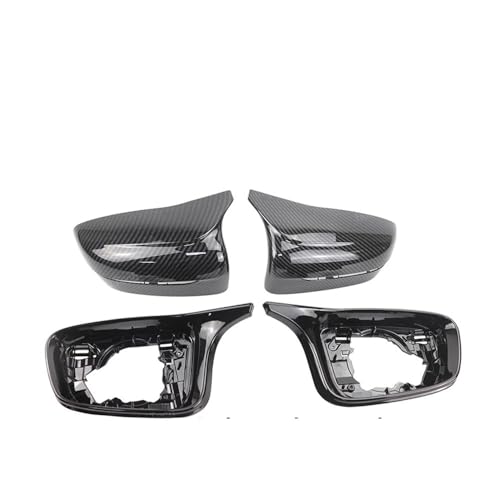 Carcasa retrovisor para BMW G20 G30 sustitución de cubierta rayada en carbono