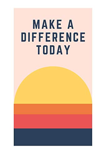 Make a difference today: dotted gratitude journal