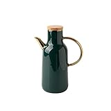 □ La botella de condimento de alta calidad con el pico tiene hasta 800 ml [27oz] de aceite, vinagre, aderezo para ensaladas y otros ingredientes líquidos.