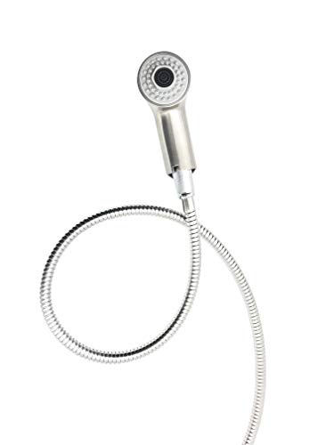 Pull-Out Spray Wand Fits Grohe Pull Out Faucets, Grohe Part 46312SD0 / 46298SD0, Super Steel Finish