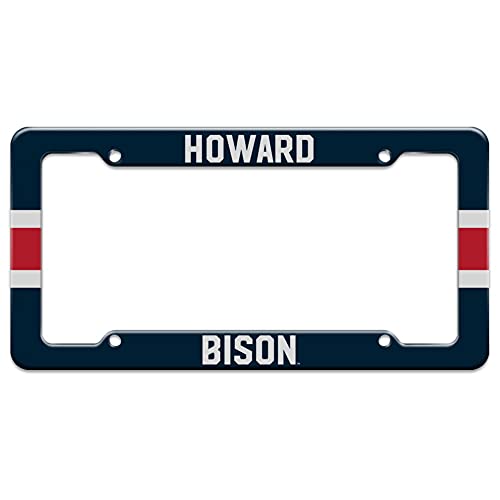 GRAPHICS & MORE Howard University Stripes License Plate Tag Frame