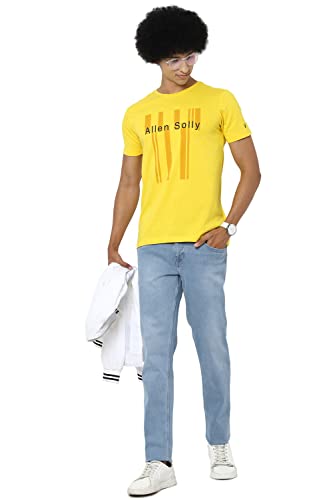 Image of Allen Solly Men's 100% Cotton Regular Fit T-Shirt