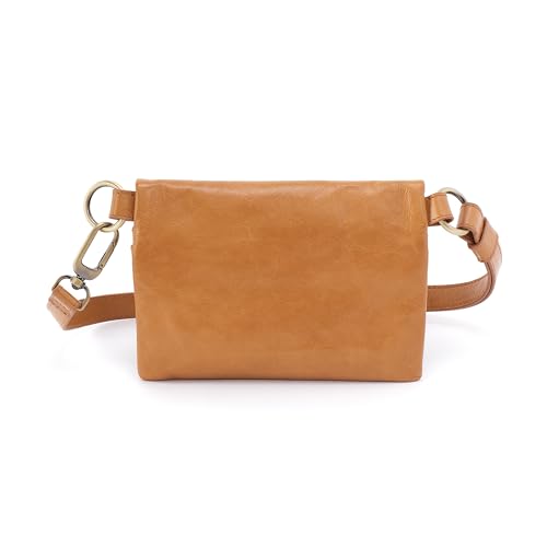 Image of HOBO Winn Leather Belt Bag for Women, Convertible Crossbody and Shoulder Bag