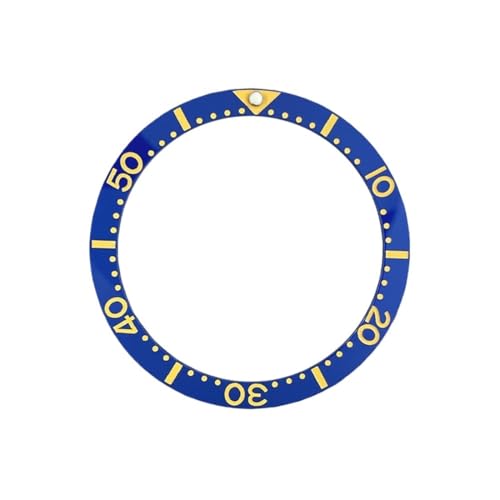 1�� 39.3x32.7mm �Z���~�b�N�x�[���C���T�[�g �t���b�g�����O NH35 NH36 7S26 �����Y �_�C�r���O�E�H�b�`�P�[�X�p�[�c�ɓK��(06 Ceramic Ring)