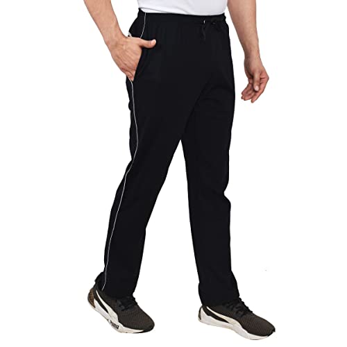 Image of Amazon Brand - Nora Nico Men's Cotton Solid Fit Track Pant