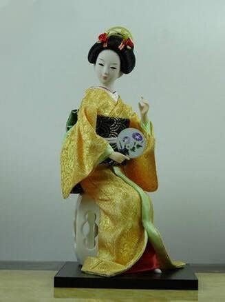 30cm Japanese Geisha Character Model Living Room Humanity Kimono Geisha Cooking Restaurant Decor Doll Ornament Home Decor (36)