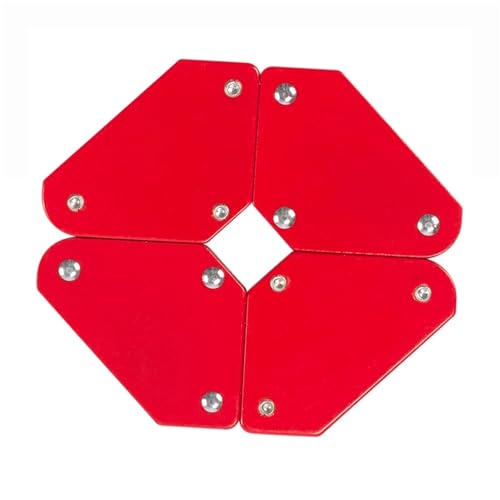 1/4pcs Welding Magnet Magnetic Holder 45/90/135 Degrees 9LB Arrow Clamp For Positioner Locator Tools(4Pcs)