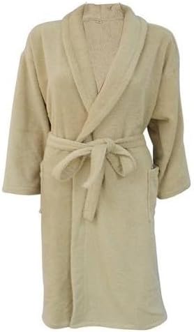 Bunty Plush 450GSM Bathrobes 15-Piece Set, Birch Cream