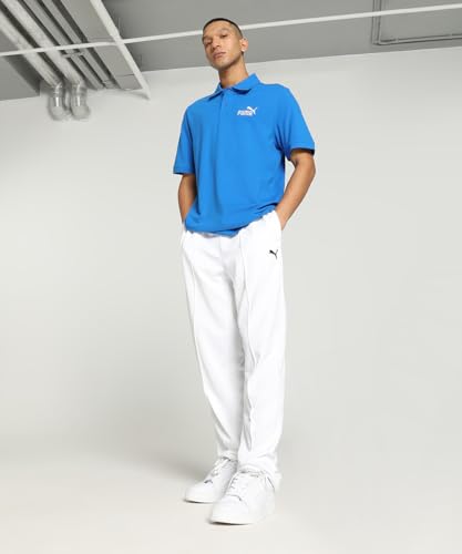 Image of Puma Men Cotton Solid Regular Fit T-Shirt