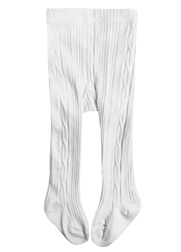 Collants en coton pour bébé fille blanc 2-3 ans souples