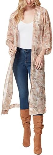 Jessica Simpson Women's Blakely 3/4 Slv Duster