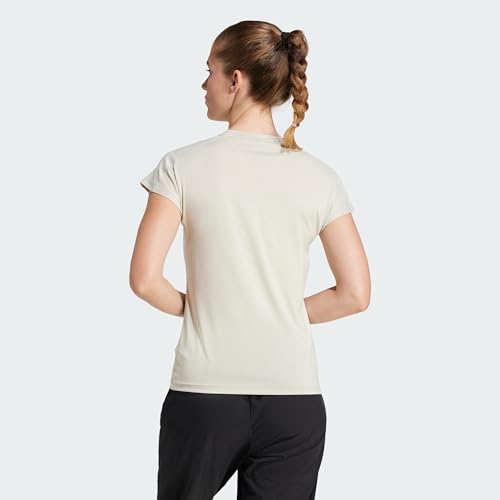 Image of Adidas Women's Polyester Graphic Fitted T-Shirt