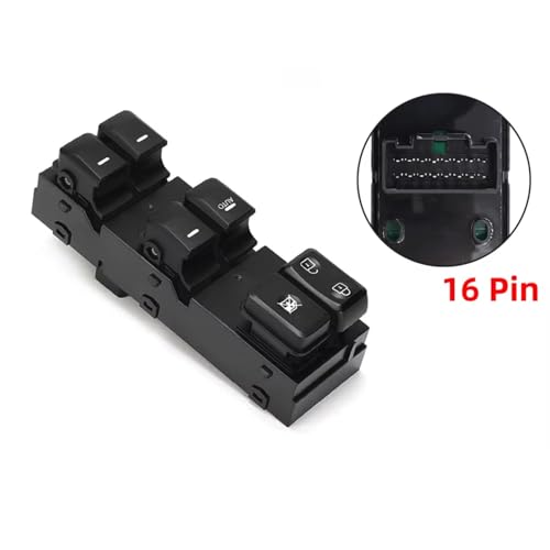 Interrupteur commande vitre 93570-3W450 bouton remplacement voiture LHD - 3