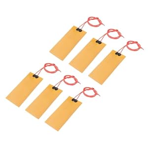 Sourcing Map Heizfolie 24V 30W 4 Stück