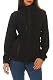 Fleecejacke für Damen von Happy Clothing in Schwarz Größe S