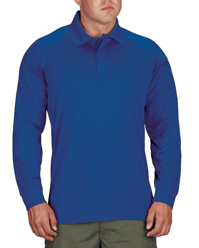 Polo a manches longues anti-accrocs homme Propper noir