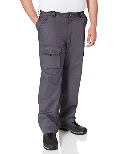 DASSY® Kingston Canvas Arbeitshose - Größe 52 - ZEMENTGRAU